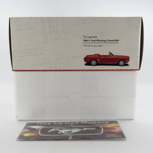 lot 230 image: Precision 100 Collection 1964 12 Ford Mustang Convertible 118 Scale NIB