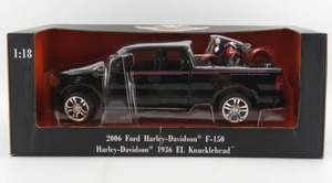 lot 233 image: 2006 Ford Harley-Davidson F-150 & 1936 EL Knucklehead 118 NIB