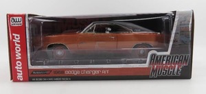 lot 246 image: Auto World 118 Scale 1968 Dodge Charger RT Diecast NIB