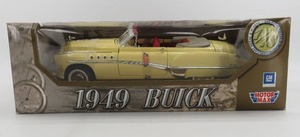 lot 255 image: Motor Max 118 Scale 1949 Buick Convertible Diecast NIB