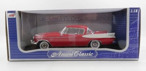 lot 261 image: Anson Collectibles 118 Scale 1957 Studebaker Golden Hawk NIB