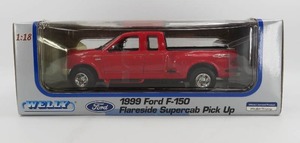lot 262 image: Welly 118 Scale 1999 Ford F-150 Flareside Supercab Pick Up NIB