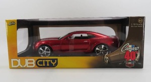 lot 267 image: Jada Toys DUB City 118 Scale 2006 Chevy Camaro Concept 40th NIB
