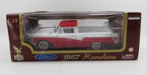 lot 94 image: Road Legends 1957 Rachero 118 Scale Diecast RedWhite NIB
