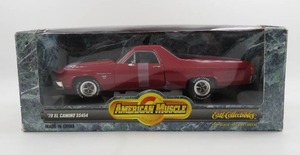 lot 98 image: Ertl American Muscle 1970 El Camino SS454 118 Scale Diecast Red