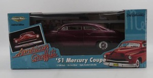 lot 123 image: Ertl American Graffiti 1951 Mercury Coupe Limited Edition 118 Diecast