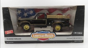 lot 128 image: Ertl American Muscle 118 Scale 1978 Dodge Warlock Diecast