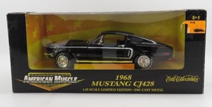 lot 132 image: Ertl American Muscle 118 Scale 1968 Mustang CJ428 NIB