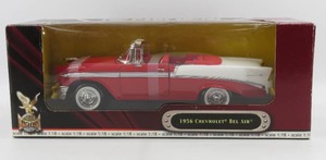 lot 138 image: Road Signature 118 Scale 1956 Chevrolet Bel Air Convertible NIB