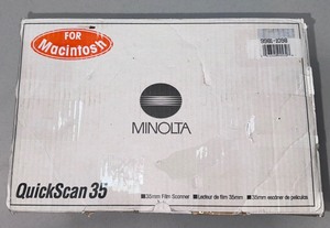 Minolta QuickScan 35 High Resolution & Fine Gradation Film Scanner For Macintosh