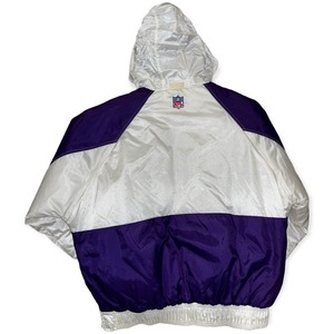 Vintage 90s RARE Minnesota Vikings Starter Coat Pro Line MINT CONDITION