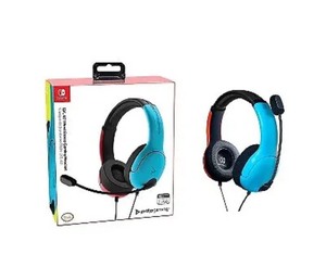 PDP AirLite BlueRed Over the Ear Wired Gaming Headset for Nintendo Switch