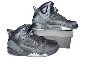 Nike Air Jordan Son of Mars 512245-010 Black Cat Retro Metallic 10.5
