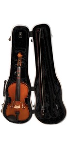 Samuel Eastman Violin VL80 Hard Case Shoulder rest, Bow 08