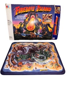 Fireball Island 1986 Original Board Game 100% Complete. One owner. All Original.