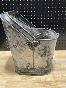 lot 25 image: Galvanized Ash Bucket