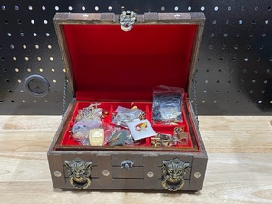 lot 76 image: Chest with Assorted Jewelry