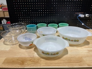 lot 79 image: Assorted Fire King and Other Collectible Glassware