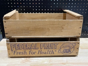 lot 82 image: Wooden Box Crate