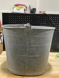 lot 38 image: Galvanized Metal Pail