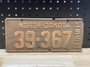 lot 56 image: Vintage License Plates
