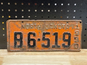 lot 57 image: Vintage License Plates