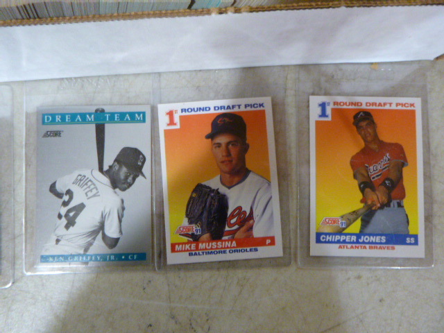 Mike Mussina Baltimore Orioles Rookie Card Lot #1