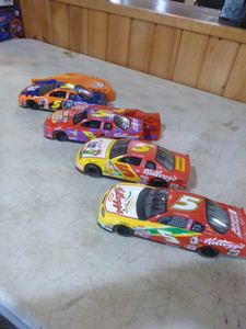 4 NASCAR Terry LaBonte Die Cast Cars