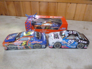 NASCAR Tins and Chocolate Candy Car