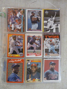 27 Different Kirby Puckett Baseball Cards