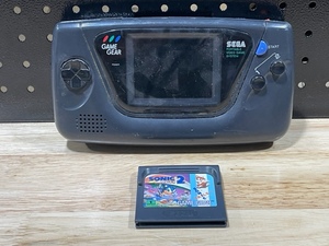 Sega Game Gear and Sonic Game
