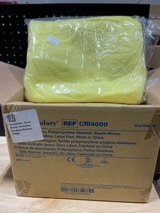 Case of Isolation Gowns