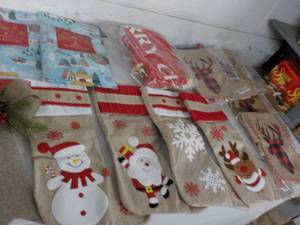 Holiday Pillowcases and Stockings...