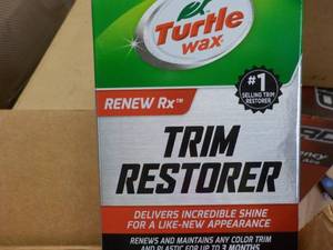 6 Turtle Wax Trim Restorer 10 oz each