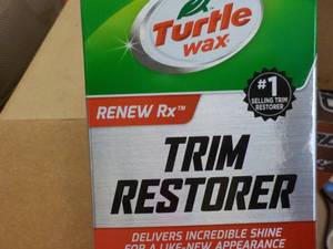 6 Turtle Wax Trim Restorer 10 oz each