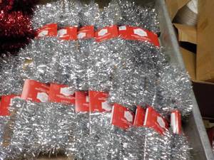Holiday Time Tinsel Garland...