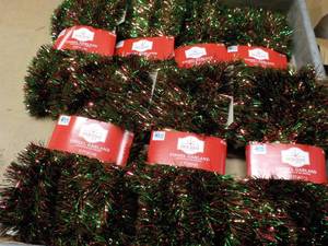 Holiday Time Tinsel Garland...