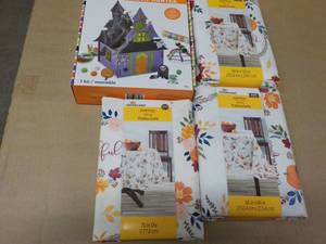 PEVA Tablecloths and Haunted House Kit
