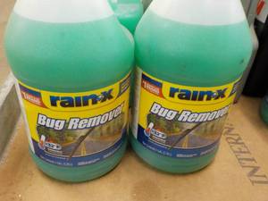 2 Gallon Jugs Rain-X Bug Remover...