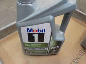 5 qts Mobil 1 ESP Ow-30 Motor Oil...