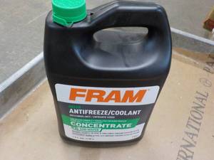 1 Gallon Jug FRAM Anti FreezeCoola...