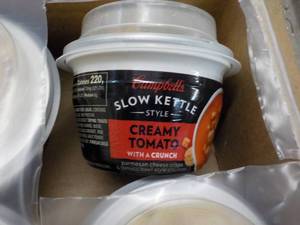 12 Creamy Tomato Campbells Slow Kettle Style Soup with a Crunch