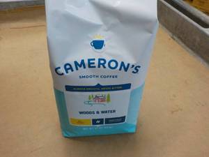 32 oz Bag Camerons Woods and Water Whole Bean Light Roast Coffee