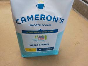 32 oz Bag Camerons Woods and Water Whole Bean Light Roast Coffee