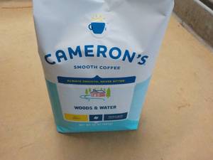 32 oz Bag Camerons Woods and Water Whole Bean Light Roast Coffee