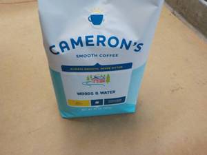 32 oz Bag Camerons Woods and Water Whole Bean Light Roast Coffee