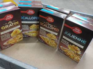 8 Boxes Betty Crocker Potatoes Meals - 2 each Julienne, Cheesy Scalloped, Scalloped, and Au Gratin best date 07262023