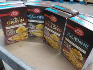 8 Boxes Betty Crocker Potatoes Meals - 2 each Julienne, Cheesy Scalloped, Scalloped, and Au Gratin best date 07262023