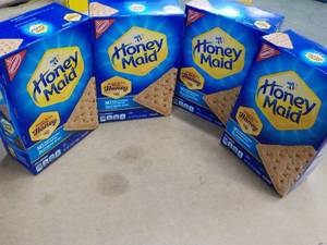 Nabisco Honey Maid Graham Crackers 4 -14.4 oz boxes