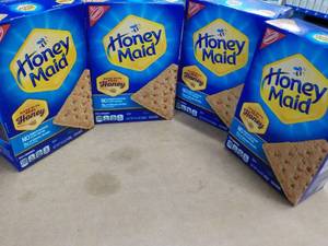 Nabisco Honey Maid Graham Crackers 4 -14.4 oz boxes